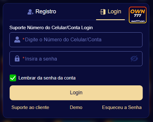 Segurança own777.com